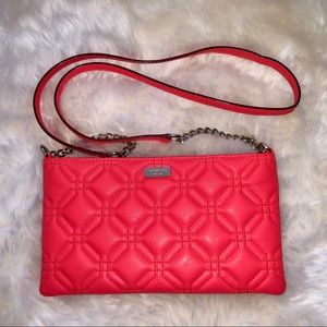 Kate Spade Quilted Leather Cross Body Bag *RARE*
